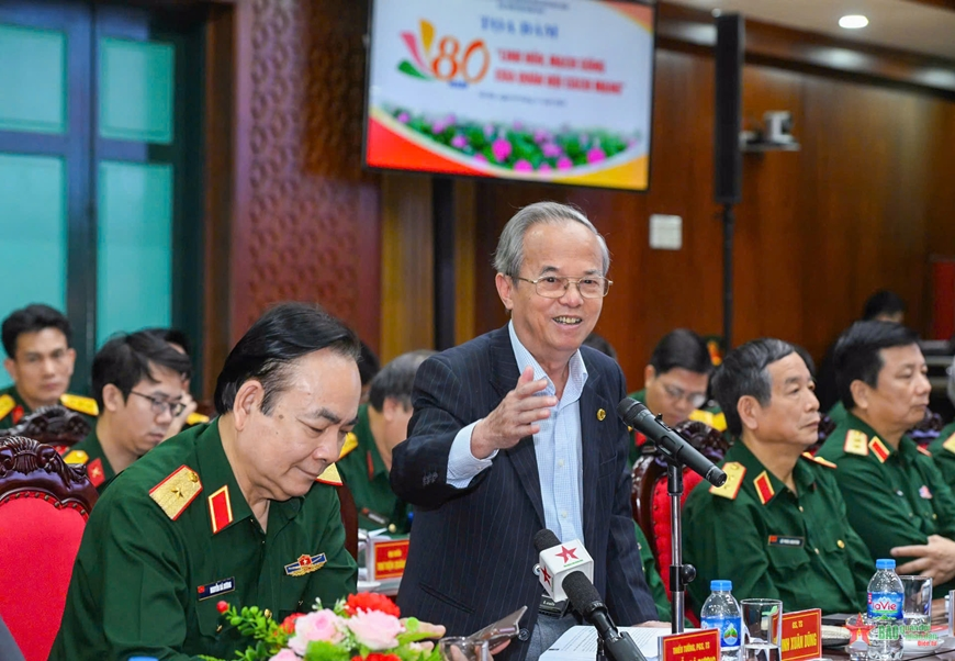 GS, TS ĐINH XUÂN DŨNG, nguyên Phó chủ tịch chuyên trách Hội đồng Lý luận, Phê bình Văn học, Nghệ thuật Trung ương: Phát triển lớn mạnh đội ngũ cán bộ làm công tác báo chí, văn hóa, văn nghệ trong Quân đội